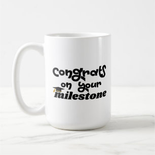 Gefeliciteerd met je belangrijke afstudeercadeau koffiemok