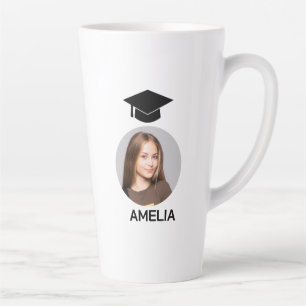 Gefeliciteerd met je belangrijke afstudeercadeau latte mok