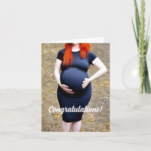 Gefeliciteerd met je bom! kaart