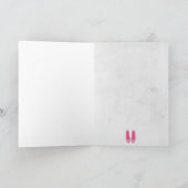 Gefeliciteerd met je dansoverweging roze ballet kaart (Binnen)