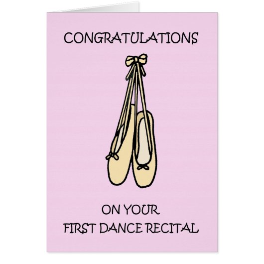 Gefeliciteerd met je eerste dansoverweging (Voorkant)