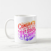 Gefeliciteerd met je eerste Solo Flight Coffee Mok (Links)