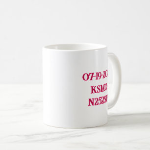 Gefeliciteerd met je eerste solo vlucht koffiemok