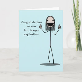 Gefeliciteerd met je eerste tampon kaart