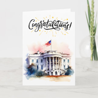 Gefeliciteerd met je eerste verkiezing kaart