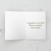 Gefeliciteerd met je fotoweddenschap kaart (Binnen)