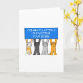 Gefeliciteerd met je GCSE-account Kaart (Gele Bloem)