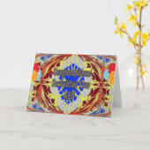 Gefeliciteerd met je GED Kaart (Gele Bloem)