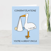 Gefeliciteerd met je geweldige oom Baby Boy