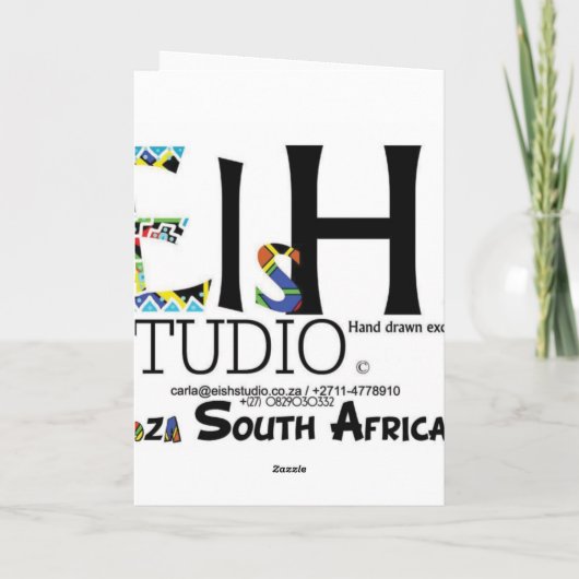 Gefeliciteerd met je ! kaart (Achterkant)