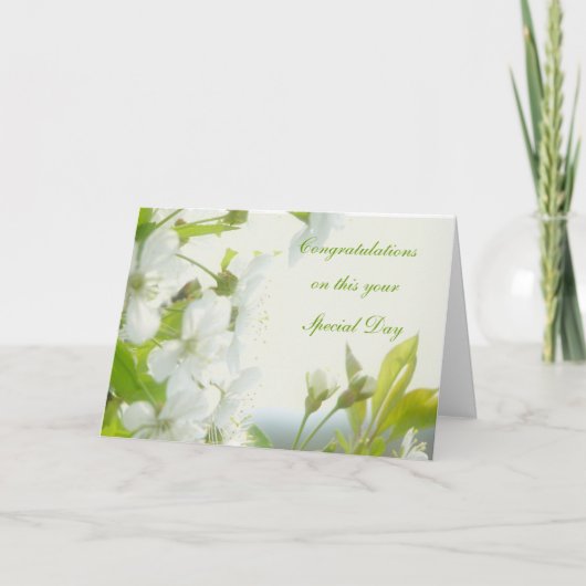 Gefeliciteerd, met je... kaart (Voorkant)