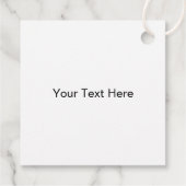 Gefeliciteerd met je kleurrijke typografie bedankjes labels (Achterkant)