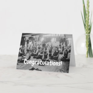  gefeliciteerd met je nieuwe baan kaart