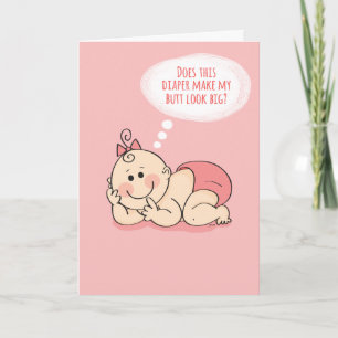 Gefeliciteerd met je nieuwe Baby Diva Baby Kaart