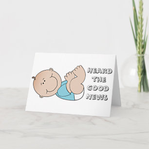 GEFELICITEERD MET JE "NIEUWE BABY" KAART