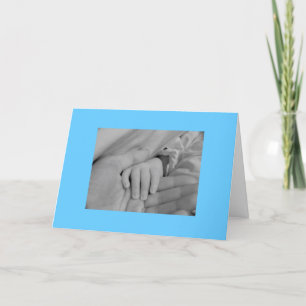 Gefeliciteerd met je nieuwe baby kaart