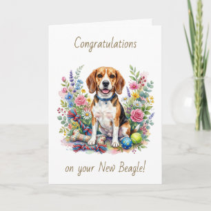 Gefeliciteerd met je nieuwe Beagle Kaart