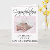 Gefeliciteerd met je nieuwe Kaart (Gele Bloem)