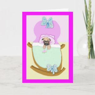 Gefeliciteerd met je nieuwe puppy!! kaart