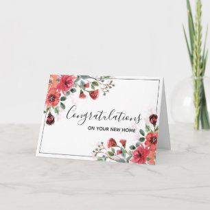 Gefeliciteerd met je nieuwe thuisKaart Kaart