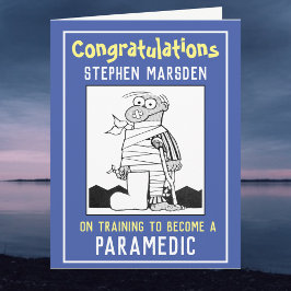 Gefeliciteerd met je opleiding tot paramedicus kaart