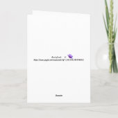 Gefeliciteerd met je pensioen voor Loodgieter Kaart (Achterkant)