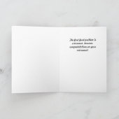 Gefeliciteerd met je pensioen voor Loodgieter Kaart (Binnen)