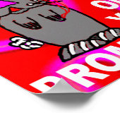 Gefeliciteerd met je promotie poster (Hoek)