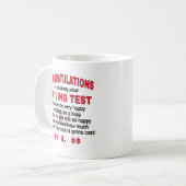 Gefeliciteerd met je rijexamen. koffiemok (Voorkant links)