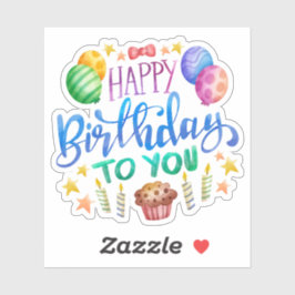 Gefeliciteerd met je sticker