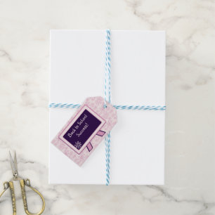 Gefeliciteerd met je terugkeer naar school cadeaulabel