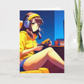 Gefeliciteerd met je verjaardag aan de Coolest Gir Kaart (Voorkant)