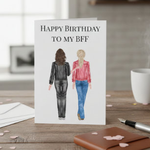 Gefeliciteerd met je verjaardag aan mijn Watercolo Feestdagen Kaart