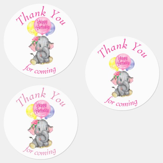 Gefeliciteerd met je verjaardag, bedankt labels (Groep)