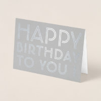 "Gefeliciteerd met je verjaardag!" Blanco binnenka