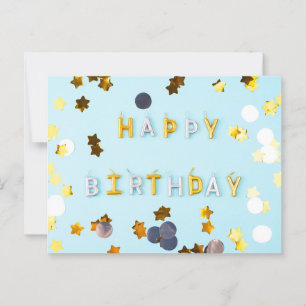 GEFELICITEERD MET JE VERJAARDAG BRIEFKAART