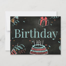 GEFELICITEERD MET JE VERJAARDAG BRIEFKAART