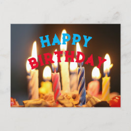Gefeliciteerd met je verjaardag briefkaart