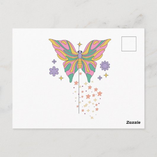 Gefeliciteerd met je verjaardag briefkaart (Achterkant)