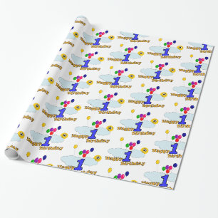 Gefeliciteerd met je verjaardag cadeaupapier