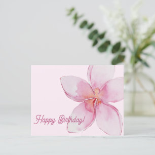 Gefeliciteerd met je verjaardag Hawaiaanse Wate Briefkaart