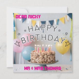 Gefeliciteerd met je verjaardag! 🎉🎂 kaart