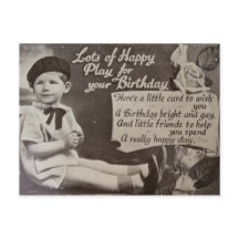 Gefeliciteerd met je verjaardag kleine jongen Vint