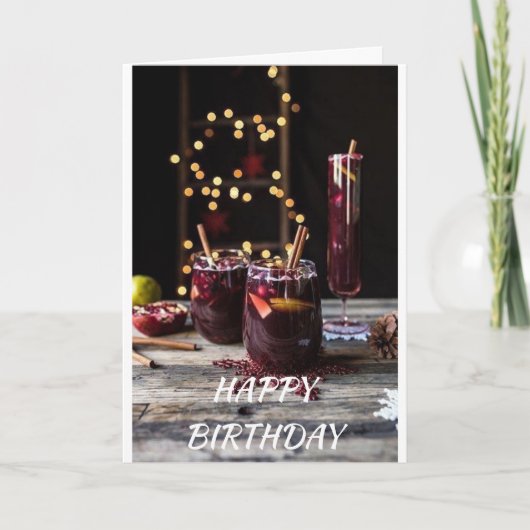 GEFELICITEERD MET JE VERJAARDAG, MIJN (OF ONZE) ** KAART (Voorkant)