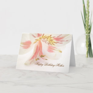 Gefeliciteerd met je verjaardag Moeder Lily Verjaa Kaart