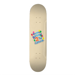Gefeliciteerd met je verjaardag skateboard