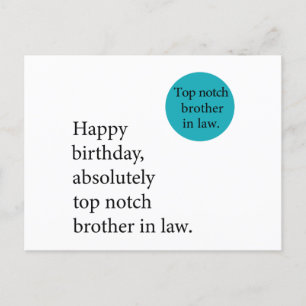 Gefeliciteerd met je verjaardag top zwager geweldi briefkaart