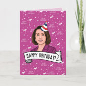 Gefeliciteerd met je verjaardag van Nancy Pelosi Kaart (Voorkant)