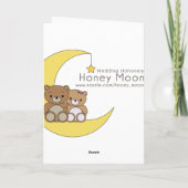 Gefeliciteerd met je verloving bruid & bruidegom kaart (Achterkant)