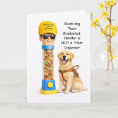 “Gefeliciteerd met jullie afstuderen als geleideho Kaart (Gele Bloem)